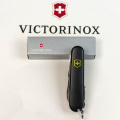 Складной нож Victorinox HUNTSMAN MAT черный матовый лак с желт.лого 1.3713.3.M0008p 12 – techzone.com.ua