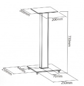 Стійки під акустику MT-Power ST-29 Walnut 7 – techzone.com.ua Стійки під акустику MT-Power ST-29 Walnut 7 – techzone.com.ua