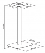 Стійки під акустику MT-Power ST-27 Black 6 – techzone.com.ua Стійки під акустику MT-Power ST-27 Black 6 – techzone.com.ua