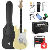 Donner Music DST-100 Sunburst Electric Guitar Kit Yellow EC1169