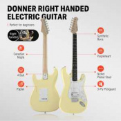 Donner Music DST-100 Sunburst Electric Guitar Kit Yellow EC1169 3 – techzone.com.ua Donner Music DST-100 Sunburst Electric Guitar Kit Yellow EC1169 3 – techzone.com.ua