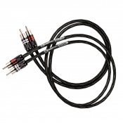 Межблочный кабель Kimber Kable Hero Ag Ultraplate Black RCA 1м
