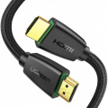 Кабель UGREEN HD118 HDMI to HDMI, 1 m, v2.0 UltraHD 4K-3D Braided Black 40408 1 – techzone.com.ua