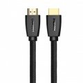 Кабель UGREEN HD118 HDMI to HDMI, 1 m, v2.0 UltraHD 4K-3D Braided Black 40408 3 – techzone.com.ua