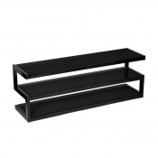Подставка для AV аппаратуры Norstone Esse AV 1400 Black-Black (NORESS140BKBK) 1 – techzone.com.ua