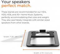 Підставка для акустичної системи Audioengine DS2M Desktop Stands 4 – techzone.com.ua Підставка для акустичної системи Audioengine DS2M Desktop Stands 4 – techzone.com.ua