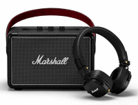 Портативная колонка Marshall Kilburn II Black + Marshall Major III Bluetooth Black (1005273)