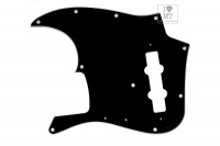 FENDER PURE VINTAGE PICKGUARD JAZZ BASS 70S 10-HOLE BLACK Пікгард