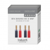 Акустические коннекторы Inakustik Excellence BFA Banana Set 4 2 – techzone.com.ua Акустические коннекторы Inakustik Excellence BFA Banana Set 4 2 – techzone.com.ua
