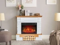 Електрокамін ArtiFlame Roxwell AF23BS дуб (3D-ефект полум’я, LED-підсвічування, обігрів) 6 – techzone.com.ua