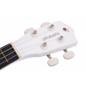 Укулеле Alfabeto U21 (White) + чохол 3 – techzone.com.ua