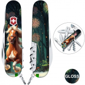 Складаний ніж Victorinox CLIMBER ZODIAC Кінь-переможець 1.3703.3.Z5300pk 1 – techzone.com.ua