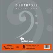 Струны для бас-гитары Gallistrings BSN750 CHROME FLAT W. - 5 STR. MEDIUM 1 – techzone.com.ua