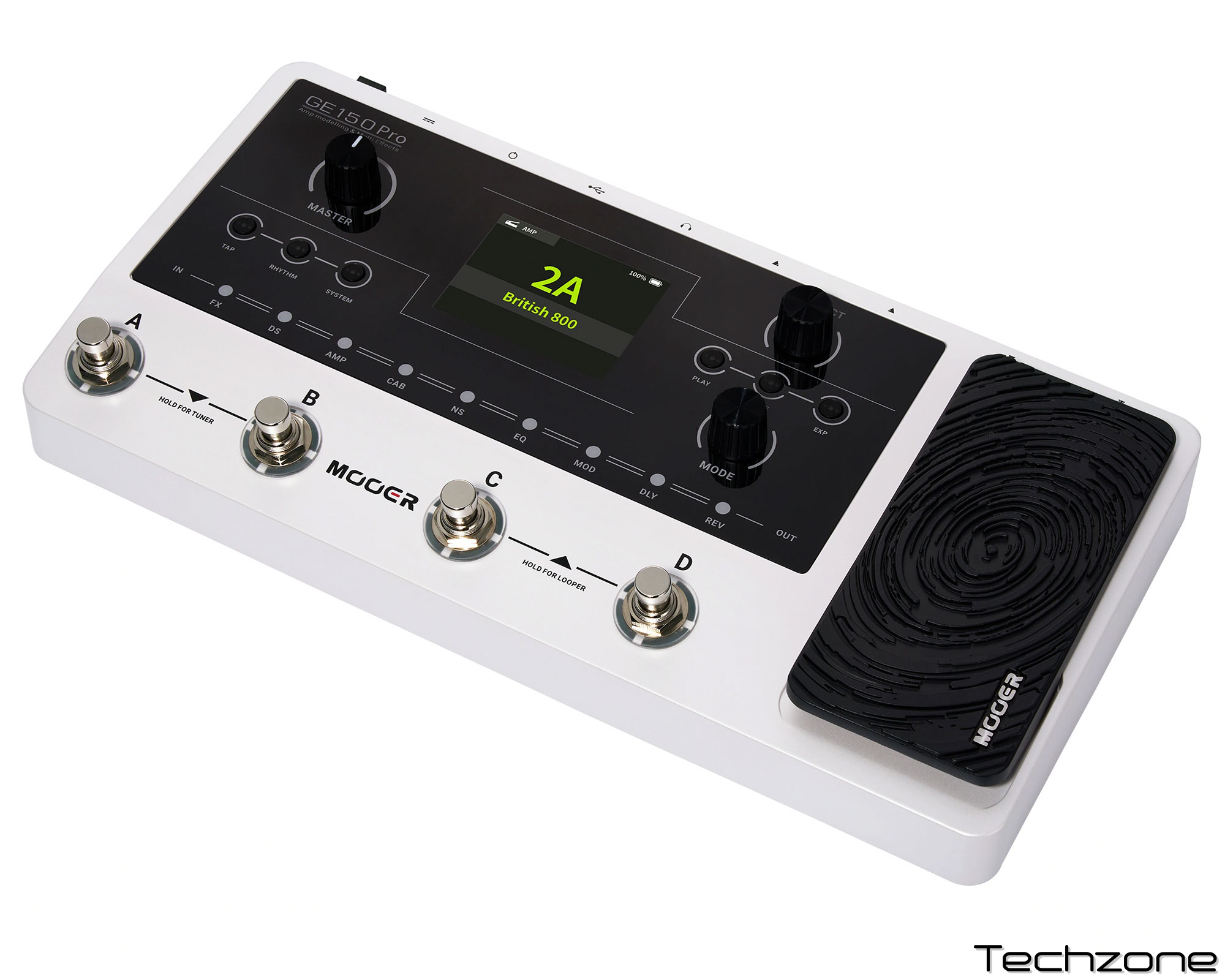 Гітарний процесор ефектів Mooer GE150 Pro 2 – techzone.com.ua Гітарний процесор ефектів Mooer GE150 Pro 2 – techzone.com.ua