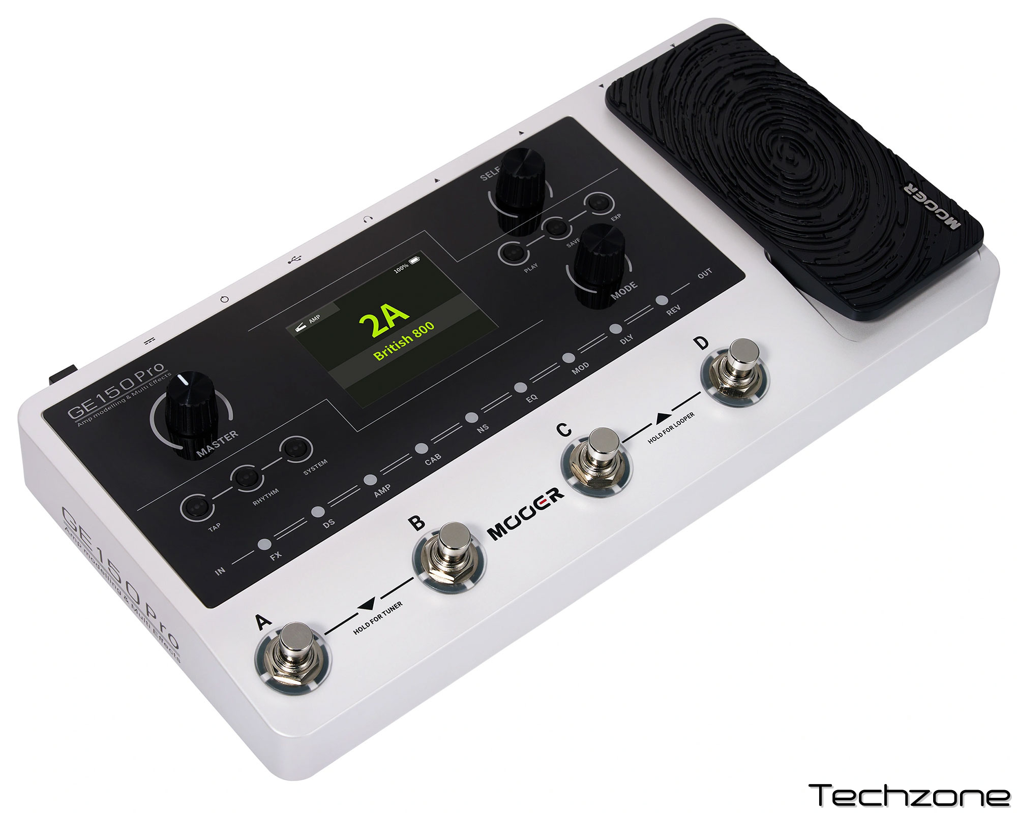 Гітарний процесор ефектів Mooer GE150 Pro 4 – techzone.com.ua Гітарний процесор ефектів Mooer GE150 Pro 4 – techzone.com.ua