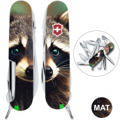 Складаний ніж Victorinox DELUXE TINKER ANIMAL Єнот 1.4723.3.F1120pw 1 – techzone.com.ua