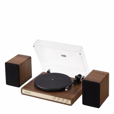 Проигрыватель виниловых пластинок Crosley C65 Walnut (C65A-WAGL) – techzone.com.ua