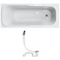 KOLO Украина SENSA ванна 150*70см прямоугольная + Viega Simplex сифон для ванны XWP355000N+311537 1 – techzone.com.ua