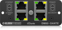 Інтерфейс для аудіо-процесора Klark Teknik DM80-DANTE