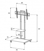 Стійка для відеоконференцій та презентацій Sonorous PR 2000-S 2 – techzone.com.ua Стійка для відеоконференцій та презентацій Sonorous PR 2000-S 2 – techzone.com.ua