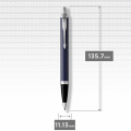 Ручка шариковая Parker IM Blue CT BP 22 432 3 – techzone.com.ua