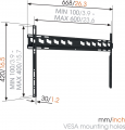 Крепёж настенный Vogels MA4000 2 – techzone.com.ua