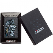 Запальничка Zippo 211 Wolf Skull Feather Design 29863 5 – techzone.com.ua Запальничка Zippo 211 Wolf Skull Feather Design 29863 5 – techzone.com.ua
