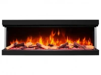 Електрокамін ArtiFlame AF60TS (з 3D-ефектом полум’я, обігрівом і Wi-Fi) 1 – techzone.com.ua