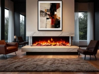 Електрокамін ArtiFlame AF60TS (з 3D-ефектом полум’я, обігрівом і Wi-Fi) 11 – techzone.com.ua