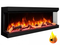 Електрокамін ArtiFlame AF60TS (з 3D-ефектом полум’я, обігрівом і Wi-Fi) 2 – techzone.com.ua