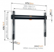 Крiплення настiнне VOGELS TVM 3603 Black 2 – techzone.com.ua Крiплення настiнне VOGELS TVM 3603 Black 2 – techzone.com.ua