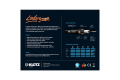 KLOTZ LA-GRANGE INSTRUMENT CABLE BLACK 3M Кабель інструментальний 3 – techzone.com.ua
