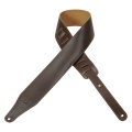 LEVYS DM17-DBR TOP GRAIN SERIES GUITAR STRAP (Dark Brown) – techzone.com.ua