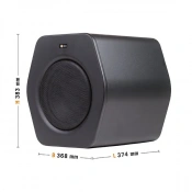 Активний сабвуфер Monkey Banana Turbo 10s black 4 – techzone.com.ua