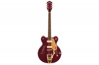 Гітара електроакустична GRETSCH ELECTROMATIC PRISTINE LTD CENTER BLOCK DOUBLE-CUT WITH BIGSBY DARK CHERRY METALLIC