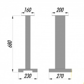 Стойки под акустику ADLUX BASE-SS-1 Walnut 7 – techzone.com.ua Стойки под акустику ADLUX BASE-SS-1 Walnut 7 – techzone.com.ua