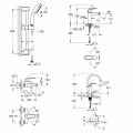 GROHE EUROSMART NEW набор смесителей для ванны+кухня (23324003+33300003+27926001+33202003) UA123248МK 2 – techzone.com.ua