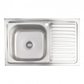 Кухонна мийка Lidz 5080-L 0,8 мм Decor (LIDZ5080LDEC06) 1 – techzone.com.ua