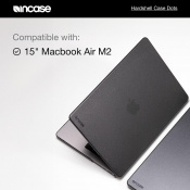 Чохол для ноутбука Incase Hardshell Case Dots for 15" MacBook Air M2/M3 (INMB200750-BLK) 5 – techzone.com.ua