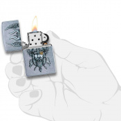 Запальничка Zippo 207 Viking Warrior Design 29871 3 – techzone.com.ua