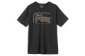 GIBSON CUSTOM LOGO T-SHIRT GRAY MEDIUM Футболка – techzone.com.ua