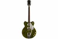 Гітара напівакустична GRETSCH G2604T STREAMLINER RALLY II CENTER BLOCK DOUBLE-CUT WITH BIGSBY RALLY GREEN SATIN