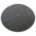 Мат из черной кожи для опорного диска винилового проигрывателя Tonar Black Leather Mat art.5978 1 – techzone.com.ua