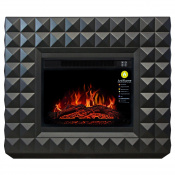 Електрокамін ArtiFlame Diamond AF23S чорний 1 – techzone.com.ua