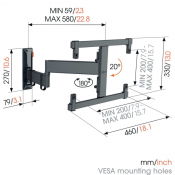 Кронштейн Vogels TVM 3463 OLED 5 – techzone.com.ua Кронштейн Vogels TVM 3463 OLED 5 – techzone.com.ua