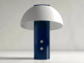 Настольная лампа со встроенным динамиком Jaune Fabrique Piccolo Speaker lamp Deep Blue 2 – techzone.com.ua
