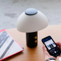 Настольная лампа со встроенным динамиком Jaune Fabrique Piccolo Speaker lamp Deep Blue 7 – techzone.com.ua