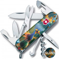 Складаний ніж Victorinox CLIMBER DESIGN Яскрава пташка 1.3703.3.R2110pk 2 – techzone.com.ua