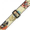 LEVY'S MP2TAT-005 2″ Tattoo Series Poly Guitar Strap - Old School 3 – techzone.com.ua