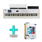 MIDI-клавіатура Arturia KeyLab 88 mk3 White + V Collection X 1 – techzone.com.ua MIDI-клавіатура Arturia KeyLab 88 mk3 White + V Collection X 1 – techzone.com.ua